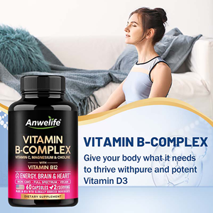 תוסף תזונה OEM חלאל, מולטי ויטמין <span class=keywords><strong>B</strong></span>, כמוסות ויטמין B1, B6, B12, קפסולות ויטמין <span class=keywords><strong>B</strong></span> קומפלקס - Product Image 4