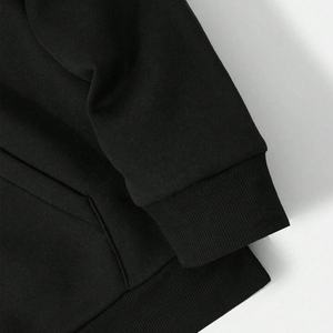 2025 Más Vendido Streetwear de Calidad Personalizado Oversize con Apliques Bordados 100% Algodón Invierno Estampado Completo para Hombre Corte Cuadrado y Recortado - Product Image 3