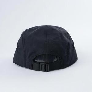 Casquettes de <span class=keywords><strong>course</strong></span> noires non structurées avec logo imprimé, en nylon imperméable de haute qualité, casquettes <span class=keywords><strong>à</strong></span> 5 panneaux, casquettes de sport - Product Image 3