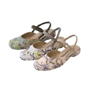 Экологически чистые высококачественные разноцветные женские сандалии Tabi, женская обувь на плоской подошве, моющиеся товары
