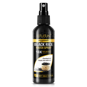 Spray para el Crecimiento del Cabello con Agua de Arroz Negro Orgánico SEFUDUN de 100 ml, Tratamiento para la Caída del Cabello, Spray con Extracto de Arroz Negro y Biotina - Product Image 6