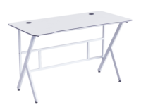 Bureau de jeu moderne ergonomique E-Sports pour PC Mobilier de bureau en bois durable avec porte-gobelet Plusieurs tailles pour bureau à domicile