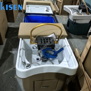 KISEN Customizable Pedicure <b>Bed</b> Water Therapy Shampoo Head <b>Smart</b> Pipeless Massage Shampoo Water Tank <b>Bed</b> Japanese Head Spa <b>Bed</b> - Product Image 2