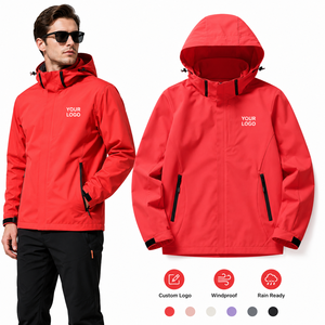 Veste d'extérieur personnalisée imperméable coupe-vent pour équipes scolaires, clubs et événements d'aventure - Product Image 1
