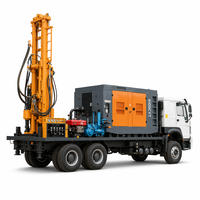 QIYUN Nouvelle Foreuse RC Montée sur Camion Personnalisée pour Puits Profonds, Machine de Forage Hydraulique