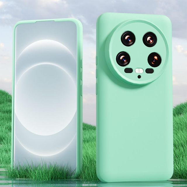 Liquid Silicone Back Phone Case For Xiaomi 15 Pro 14 Ultra Magnetic Wireless Charge Shockproof Cover