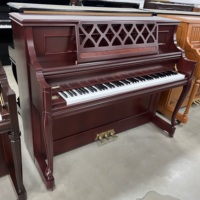 Samick SC118FD Classic Brown Upright Piano 88 Keys for Home Decor and Daily Practice