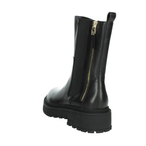 Stivaletti bassi da donna SF4187 PX241 stile classico con lacci 5cm con tacco alto piatto termico alto per l'estate autunnale - Product Image 2