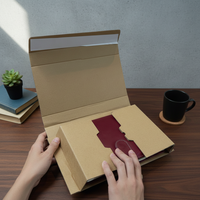 Boîte de rangement rigide pour bandes dessinées, recyclable, sur mesure, avec logo/design graphique personnalisé, boîtes en carton faciles à plier pour livres