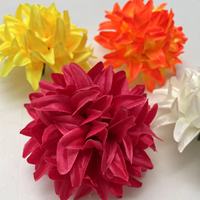 Bunga Buatan Tangan DIY 10cm, Bunga Kain Glitter 10cm, Ornamen Bunga Buatan Tangan