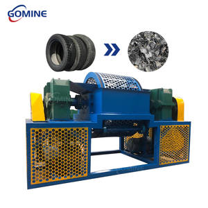 Machine professionnelle de broyage de pneus pour le recyclage du caoutchouc, broyeur automatique de pneus usagés à grande capacité - Product Image 2