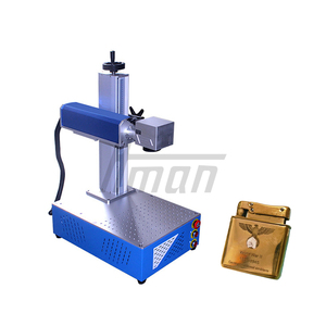 Machine de marquage laser à fibre 20W refroidie par air pour marquage profond de bijoux, bagues et pièces métalliques avec prise en charge PCX/PLT/DXF - Product Image 2