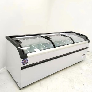 Grand congélateur horizontal commercial de 1000 litres, congélateur à coffre, grand congélateur d'îlot - Product Image 3