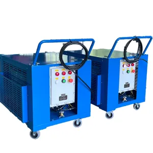 3HP full oil less refrigerant recovery charging machine air conditioner ac recharge machine R32 R1234yf recovery system