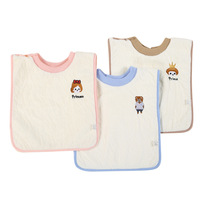 Bavoir à capuche doux pour bébé, imperméable, brodé, en tissu uni, en polaire corail, serviette de bain, sac à riz, pour le lavage du visage, salle de bain, maison, personnalisé