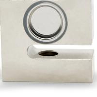 Santwell S Type Load Cell 0.5t-3t Sensor Gaya Tarik Tekan Baja Paduan IP68 Strain Gauge Transduser Timbangan Crane