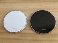 Nouveau produit : Chargeur rapide mobile 15W pour téléphone portable, plaques de charge sans fil pour téléphone portable à surface en verre