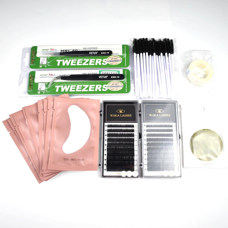 Wholesale online individual eyelash extension kit private label