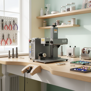 เครื่องตัดไฟเบอร์เลเซอร์สำหรับ<span class=keywords><strong>ตัด</strong></span>เงินแท้ 1.2 มม. เครื่องแกะสลักและตัดเครื่องประดับด้วยไฟเบอร์เลเซอร์ 60W 100W 200W - Product Image 1