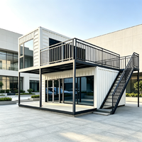 3-Zimmer Vorgefertigte Modulare Häuser Fertige Container-Häuser Tiny Houses für Wohnzwecke