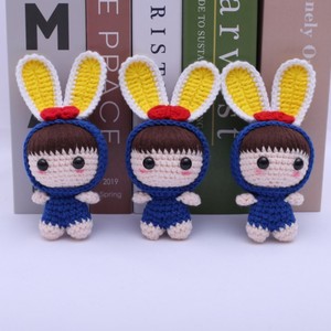 Hecho a mano de punto Adorable regalo de Pascua Crochet juguete hecho a mano Crochet <span class=keywords><strong>Doll</strong></span> - Product Image 1