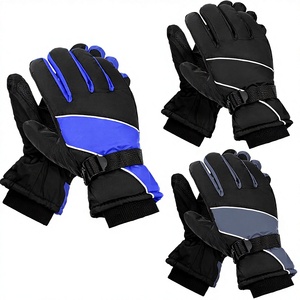 Custom Winter Ski Gloves Waterproof Touchscreen Thermal Insulated Snowboarding Sports Factory Wholesale - Product Image 3
