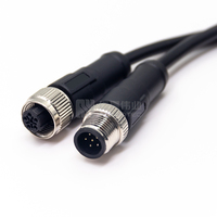 Sensor M12 Cable conector PUR 6 pines Conectores Cable de poliuretano