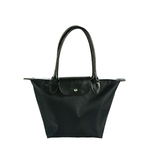 Chiterion de moda de mujer Oxford bolsa de Nylon bolso de embrague bolso de la bolsa con PU asas de cuero para mujeres - Product Image 1
