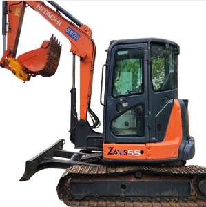 Excavadora Usada Hitachi ZX55 de 5.5 Toneladas, Excavadora de Cadenas de Segunda Mano, Original de Japón, para Ingeniería Municipal, Precio Bajo - Product Image 1