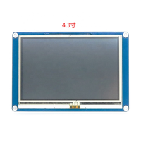 Penjualan Pabrik HMI Intelligent Smart USART UART Nextion Layar Sentuh TFT LCD Serial 4,3 Inci 480x272 Modul Layar NX4827T043