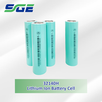Batterie LiFePO4 SSGE OEM ODM personnalisée 3.2V 15AH 48WH 32140H, cellule à faible résistance et écoénergétique, 2500 cycles, pour voiturette de golf