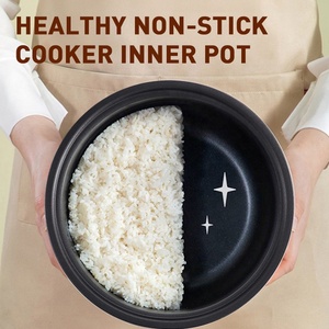 Tambor de fusible térmico eléctrico comercial <span class=keywords><strong>Tatung</strong></span> Silver Crest de 5L, olla arrocera de cuarta generación para restaurante doméstico, negro, 220V - Product Image 5