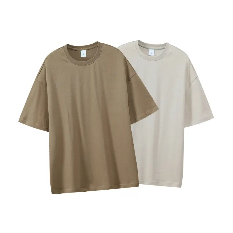 Wholesale US size high quality half sleeve Custom Logo Print Men's Plain 300g hundred percent Cotton Unisex washed T-shirt