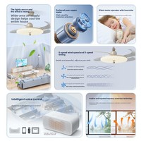 Nouveau ventilateur de plafond invisible de style chinois rétro pour chambre à coucher, ventilateur électrique avec éclairage, lustre, ventilateur de plafond en fer de style médiéval pour salon