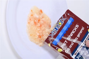Friandises pour chats et chiens, nourriture humide, saveur poulet + <span class=keywords><strong>jaune</strong></span> <span class=keywords><strong>d</strong></span>'œuf + carotte, 80g - Product Image 2