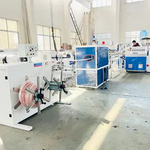 NOVO fabricante de máquinas de mangueira de PVC para jardim na China Fabricante de máquinas de tubos trançados de PVC