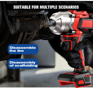 Clé électrique sans balais 800N à couple élevé, <span class=keywords><strong>outil</strong></span> de réparation de pneus, clé à chocs compacte alimentée par batterie - Product Image 2