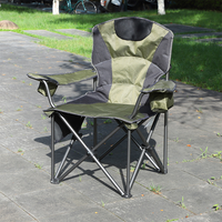 Chaise pliante d'extérieur moderne, portable, confortable, épaisse, durable, avec sac isotherme, pour jardin, parc, camping, pêche, plage, détente, voyage