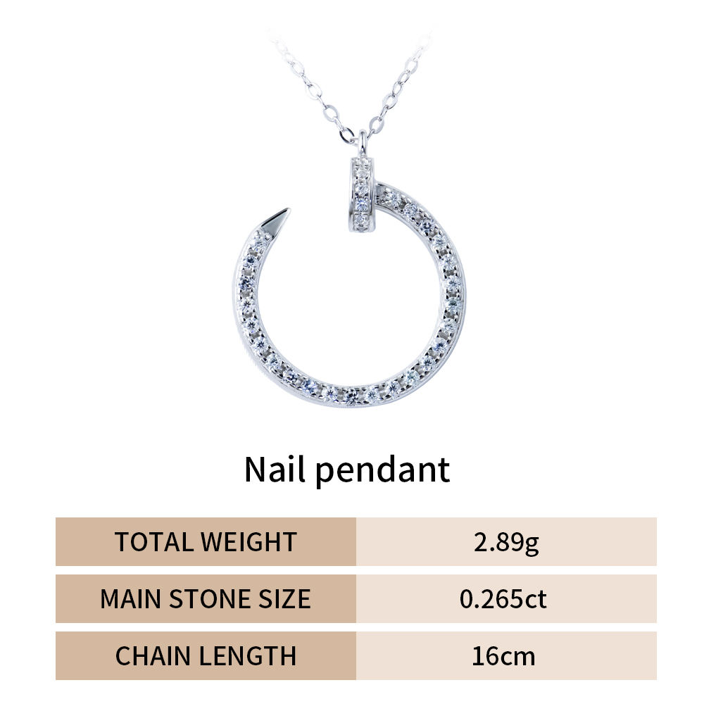 3 - Nail pendant