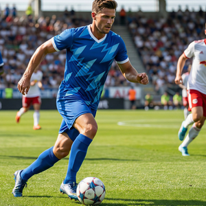 Uniformes de Fútbol Profesionales Personalizados, Conjunto de Camiseta de Fútbol Sublimada, 100% Poliéster, Diseño de Bajo Costo, Kits de Entrenamiento para Hombre, Secado Rápido - Product Image 2