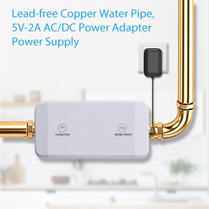 Rehent Smart Ultrasonic Flow Rate Detect Válvula de agua de plástico <span class=keywords><strong>detector</strong></span> de fugas temperatura del agua presión proteger tubería seguridad del hogar - Product Image 2