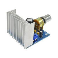 diymore Carte amplificateur TDA7297 Version B DC 12V 2x15W Module audio numérique double canal 15W + 15W Grade 2.0 Assemblé