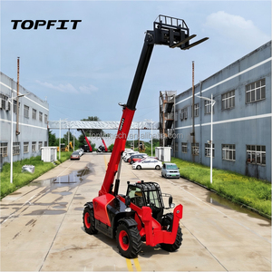 TOPFIT Telehandler TR750 Telescopic Arm Yuchai 91KW Diesel Engine Wheel Loader High Efficiency 1.5m³ Bucket - Product Image 1