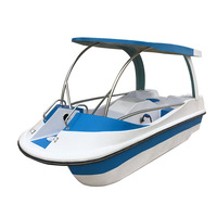 Hors-bord bon marché d'usine Kayak Mini bateau électrique Quai de parc d'attractions Mini bateau à moteur flottant