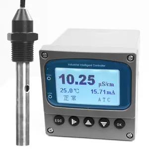 在线电导率分析仪用于监测废水处理设施的电导率值。