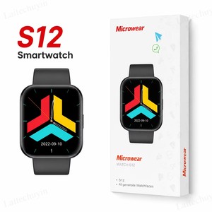 Nuevo Smartwatch Microwear <span class=keywords><strong>Serie</strong></span> 12 2026 W12 Mini Pro W12 Pro S12 S11 PRO M-Active App W12 Series12 X - Product Image 2