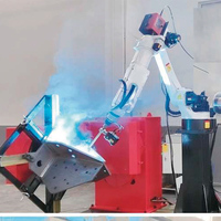 Nouveau robot de soudage automatique intelligent à 6 axes Raintech, soudage à l'arc immergé MIG, suivi des coutures, utilisation industrielle