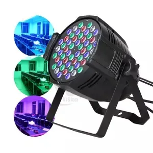 Luz Par Led Rgbw de alta calidad para Dj, controlado por consola Dmx, 54x3w, efecto de iluminación para escenario, fiestas, clubs y discotecas