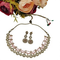 Ensemble de bijoux pour fête de mariage et de fiançailles, design XOXO, plaqué or, alliage de zinc, collier, boucles d'oreilles, bague, bracelet, multi-pièces