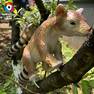 Statue de <span class=keywords><strong>Civette</strong></span> Réaliste en Fibre de Verre sur Mesure, Modèle Animal Grandeur Nature pour Décoration de Jardin, Zoo Extérieur et <span class=keywords><strong>Parc</strong></span> à Thème Jungle - Product Image 1